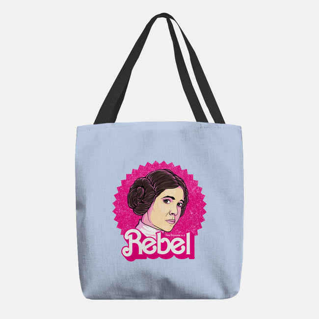 Rebel Princess-None-Basic Tote-Bag-retrodivision