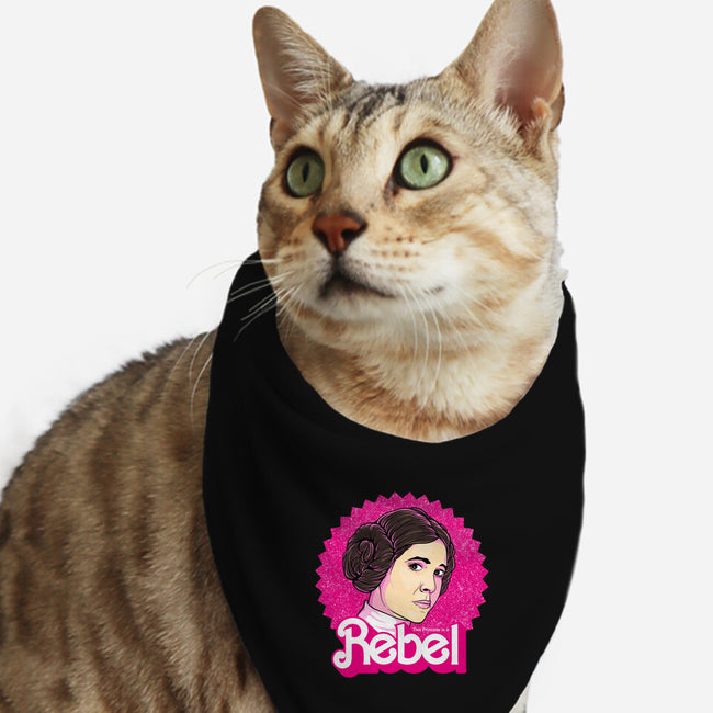 Rebel Princess-Cat-Bandana-Pet Collar-retrodivision