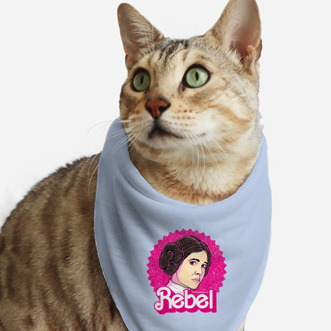 Rebel Princess-Cat-Bandana-Pet Collar-retrodivision