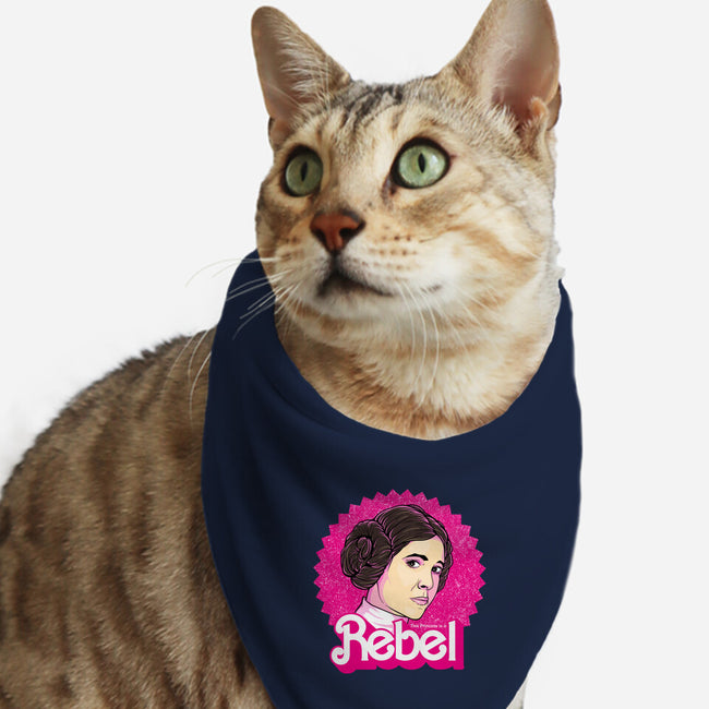 Rebel Princess-Cat-Bandana-Pet Collar-retrodivision