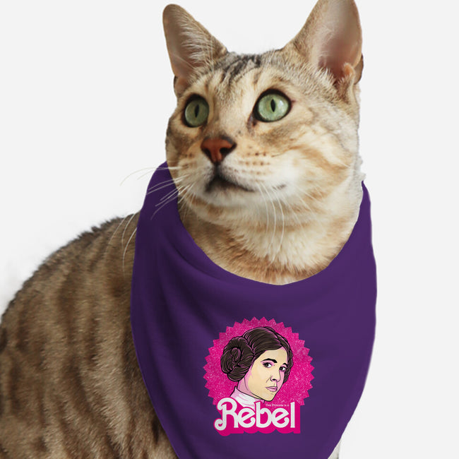 Rebel Princess-Cat-Bandana-Pet Collar-retrodivision