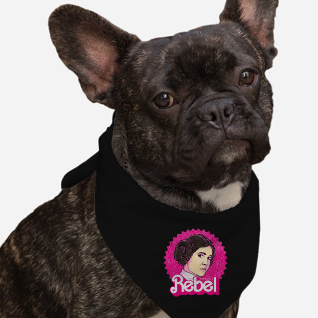 Rebel Princess-Dog-Bandana-Pet Collar-retrodivision