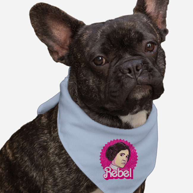 Rebel Princess-Dog-Bandana-Pet Collar-retrodivision