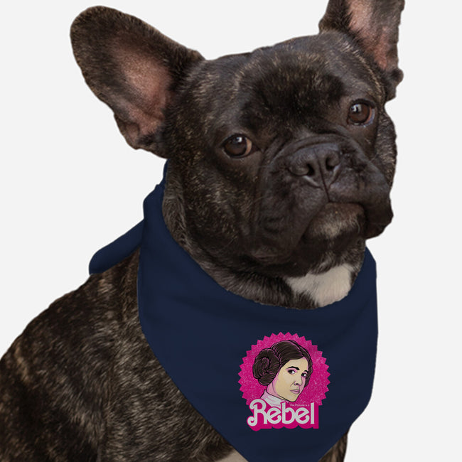 Rebel Princess-Dog-Bandana-Pet Collar-retrodivision