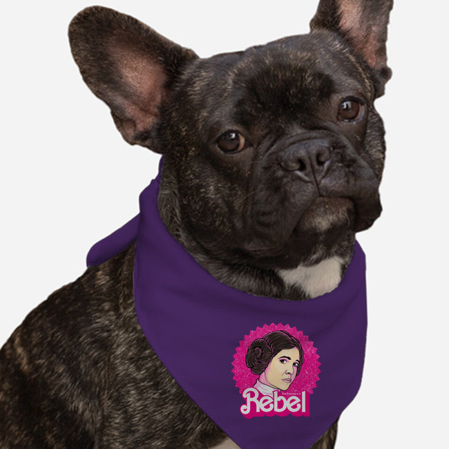 Rebel Princess-Dog-Bandana-Pet Collar-retrodivision