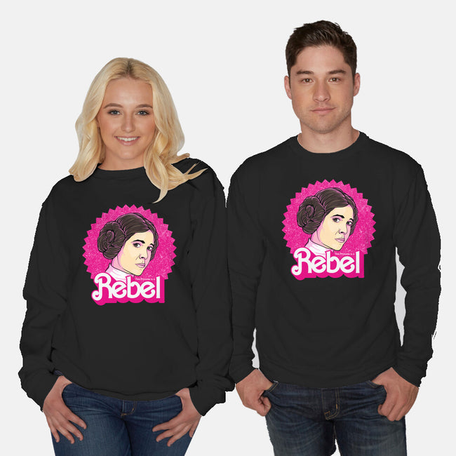 Rebel Princess-Unisex-Crew Neck-Sweatshirt-retrodivision