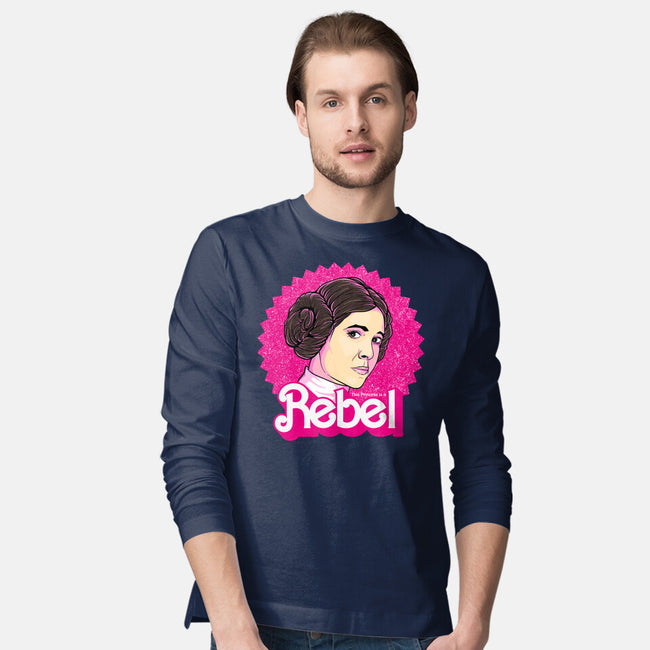 Rebel Princess-Mens-Long Sleeved-Tee-retrodivision