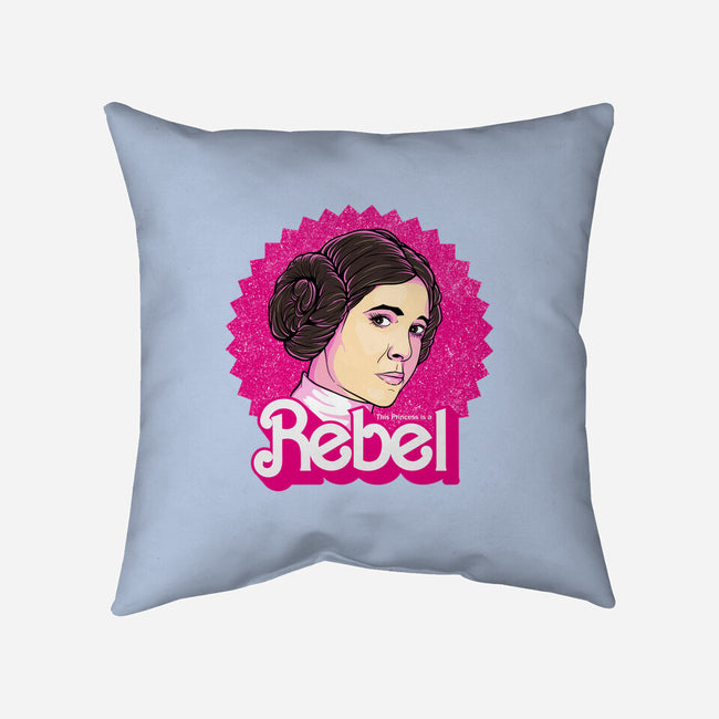 Rebel Princess-None-Non-Removable Cover w Insert-Throw Pillow-retrodivision