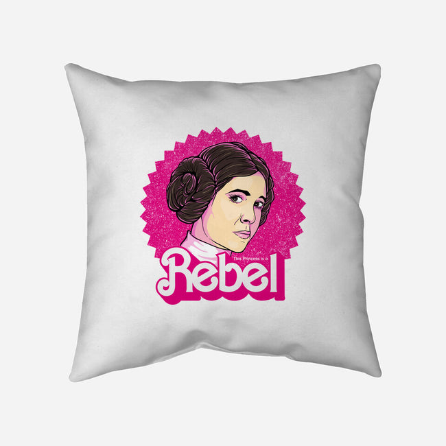 Rebel Princess-None-Non-Removable Cover w Insert-Throw Pillow-retrodivision