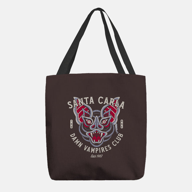 Damn Vampires Club-None-Basic Tote-Bag-Nemons