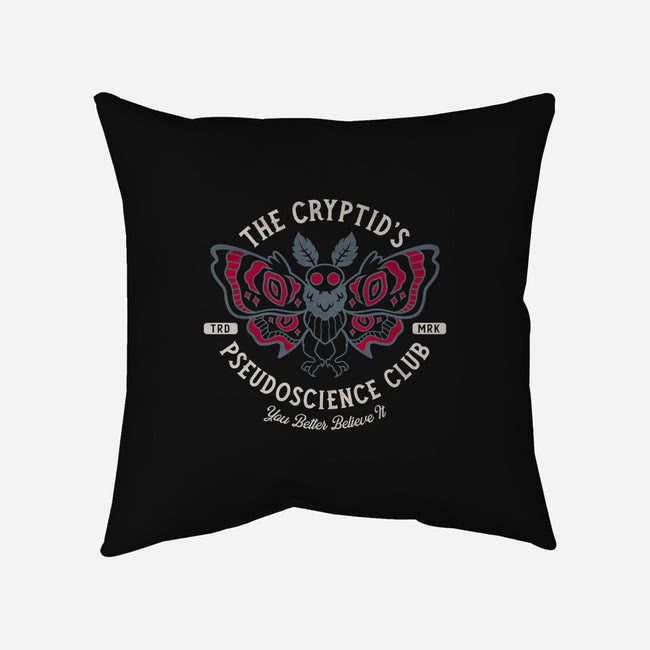 The Cryptid's Pseudoscience Club-None-Removable Cover-Throw Pillow-Nemons