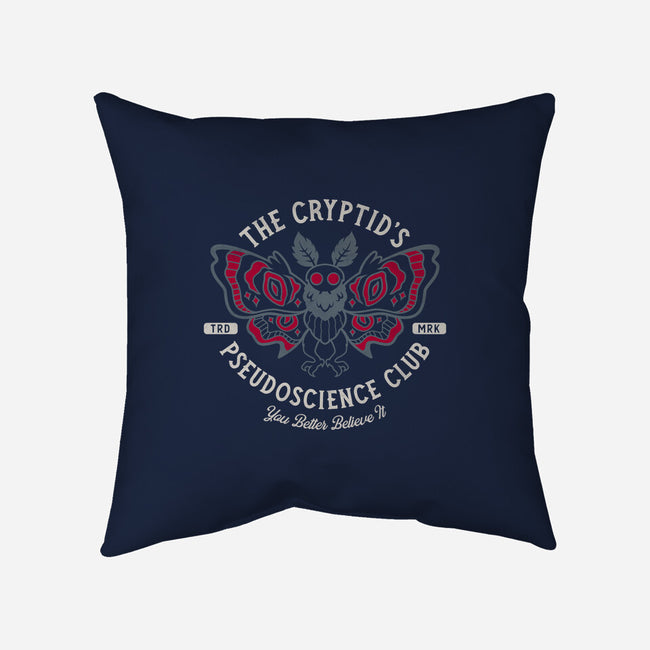 The Cryptid's Pseudoscience Club-None-Removable Cover-Throw Pillow-Nemons