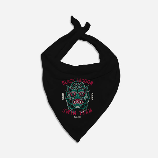 Black Lagoon Swim Club-Cat-Bandana-Pet Collar-Nemons