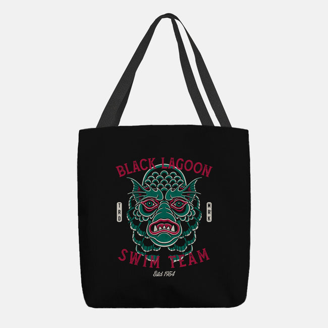 Black Lagoon Swim Club-None-Basic Tote-Bag-Nemons