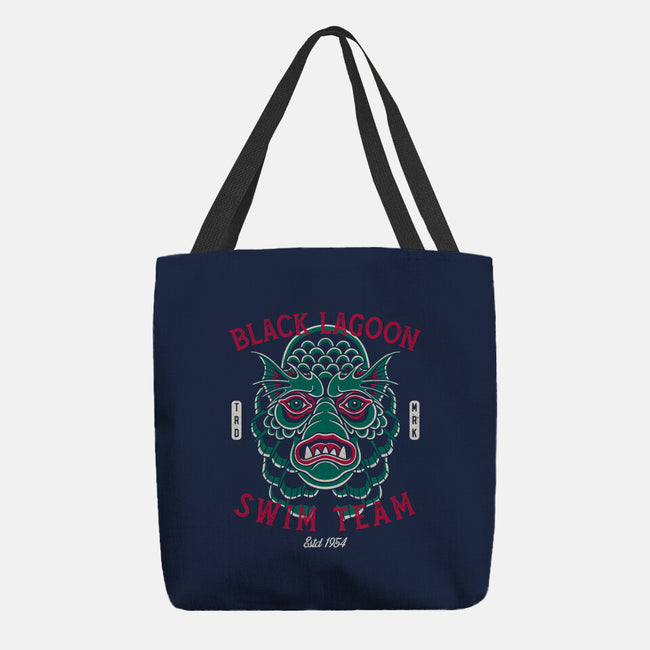 Black Lagoon Swim Club-None-Basic Tote-Bag-Nemons