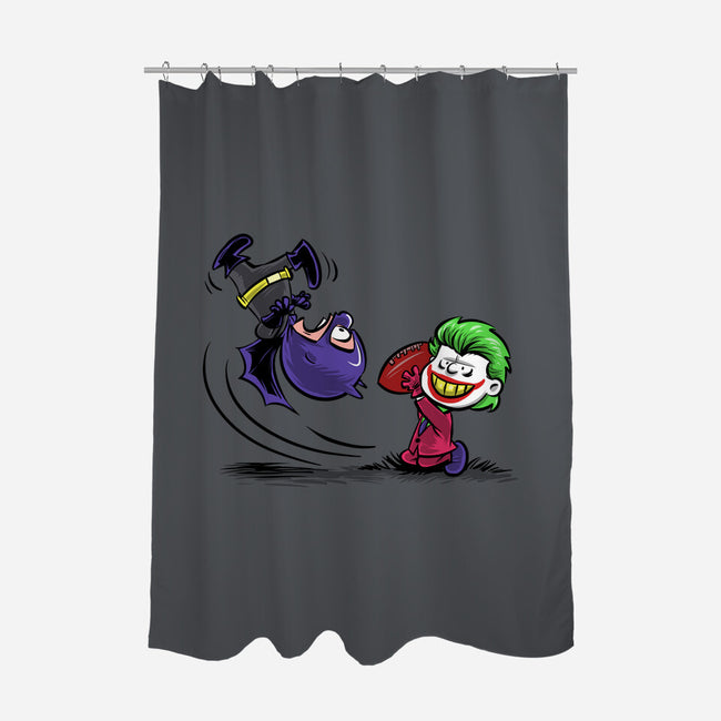 Bat Charlie-None-Polyester-Shower Curtain-zascanauta