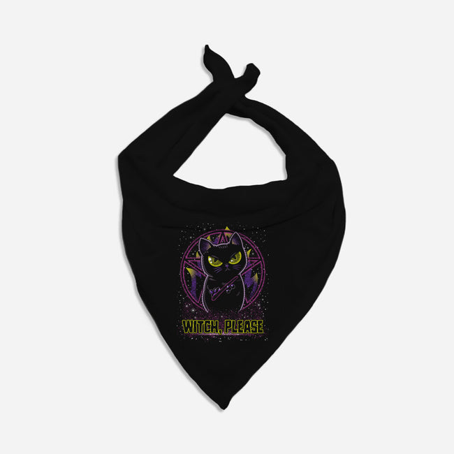 Witch Please-Cat-Bandana-Pet Collar-Tronyx79