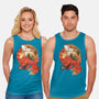 Fox Landscape-Unisex-Basic-Tank-dandingeroz