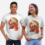 Fox Landscape-Unisex-Basic-Tee-dandingeroz