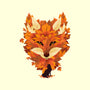 Autumn Leaves Fox-Cat-Bandana-Pet Collar-dandingeroz