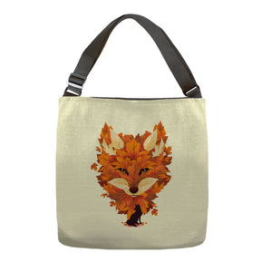 Autumn Leaves Fox