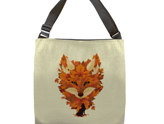 Autumn Leaves Fox