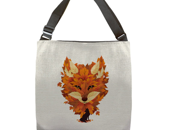 Autumn Leaves Fox