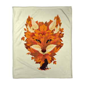 Autumn Leaves Fox