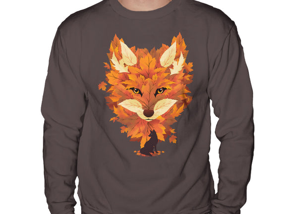 Autumn Leaves Fox