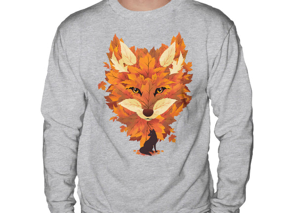 Autumn Leaves Fox