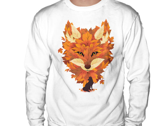 Autumn Leaves Fox