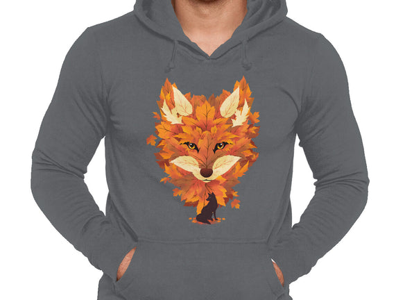 Autumn Leaves Fox