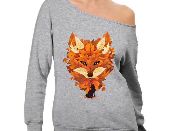 Autumn Leaves Fox