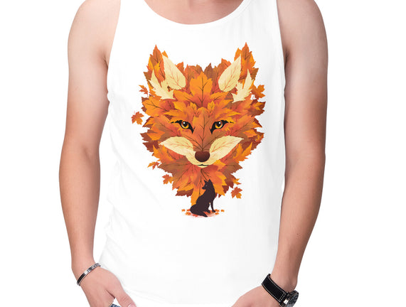 Autumn Leaves Fox