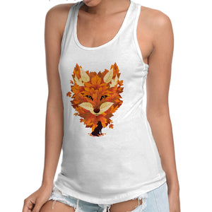 Autumn Leaves Fox
