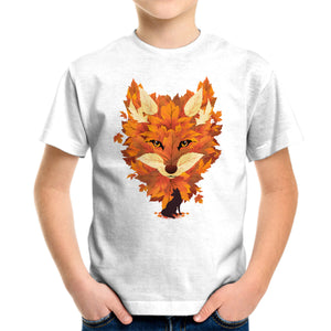 Autumn Leaves Fox