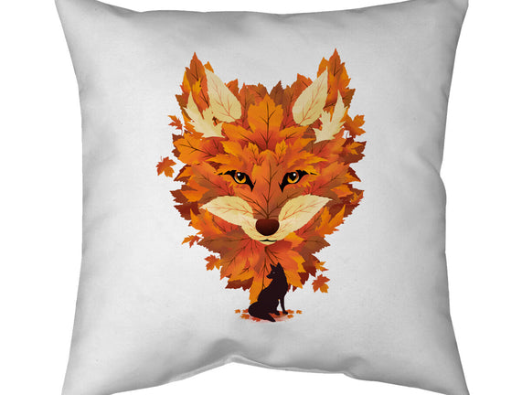 Autumn Leaves Fox