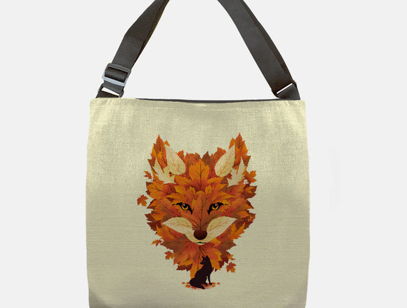 Autumn Leaves Fox