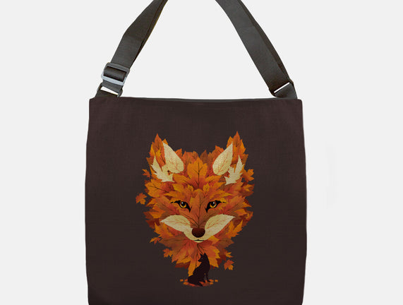 Autumn Leaves Fox