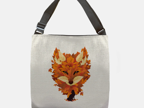 Autumn Leaves Fox