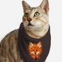 Autumn Leaves Fox-Cat-Bandana-Pet Collar-dandingeroz