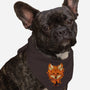 Autumn Leaves Fox-Dog-Bandana-Pet Collar-dandingeroz