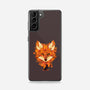 Autumn Leaves Fox-Samsung-Snap-Phone Case-dandingeroz