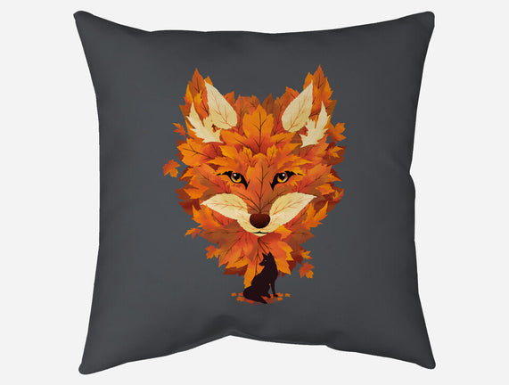 Autumn Leaves Fox