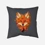 Autumn Leaves Fox-None-Removable Cover-Throw Pillow-dandingeroz