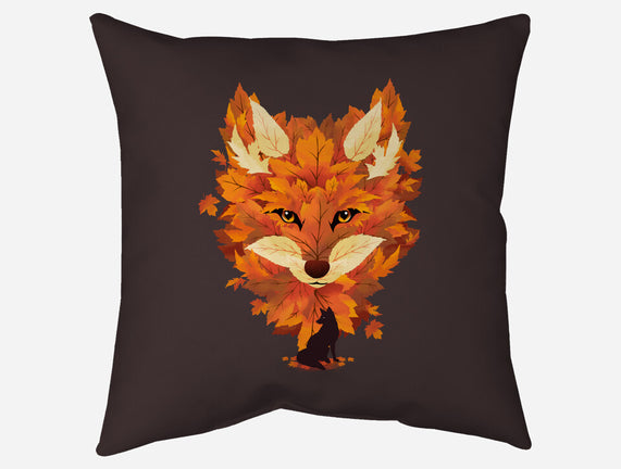 Autumn Leaves Fox