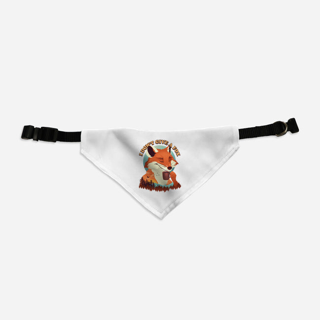 Don't Give A Fox-Cat-Adjustable-Pet Collar-dandingeroz