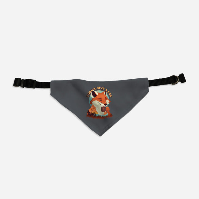 Don't Give A Fox-Dog-Adjustable-Pet Collar-dandingeroz