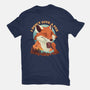 Don't Give A Fox-Womens-Basic-Tee-dandingeroz