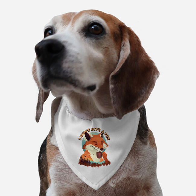 Don't Give A Fox-Dog-Adjustable-Pet Collar-dandingeroz